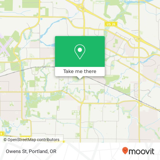 Mapa de Owens St