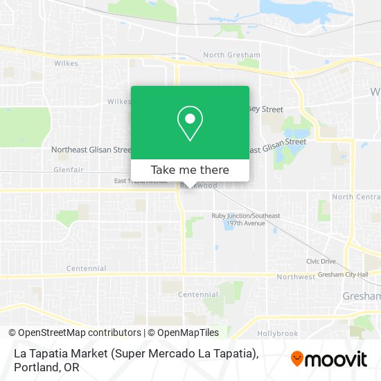 Mapa de La Tapatia Market (Super Mercado La Tapatia)