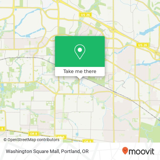 Mapa de Washington Square Mall