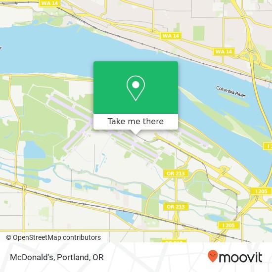 McDonald's map