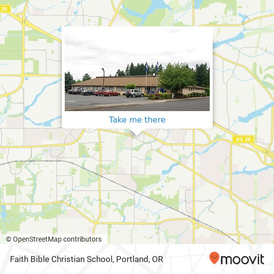 Mapa de Faith Bible Christian School