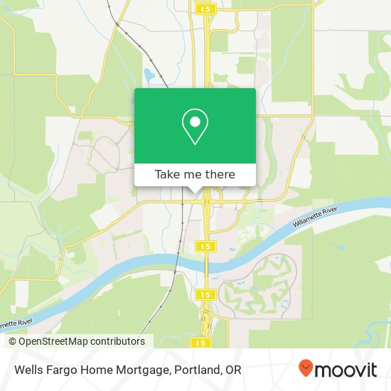 Wells Fargo Home Mortgage map