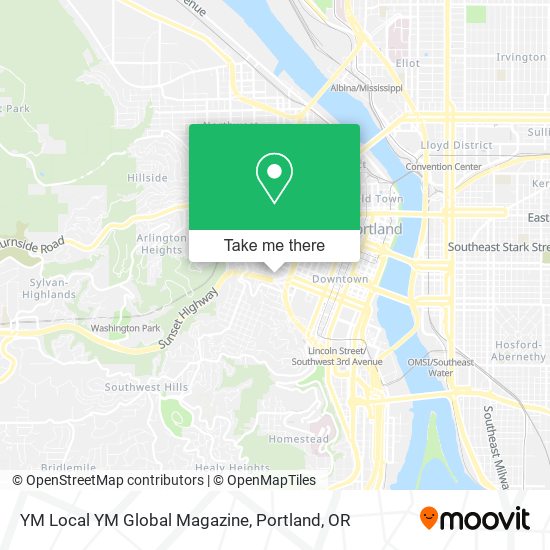 YM Local YM Global Magazine map