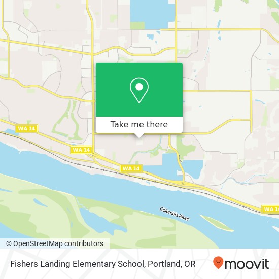 Mapa de Fishers Landing Elementary School
