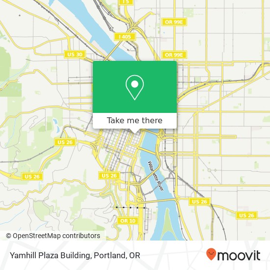 Yamhill Plaza Building map