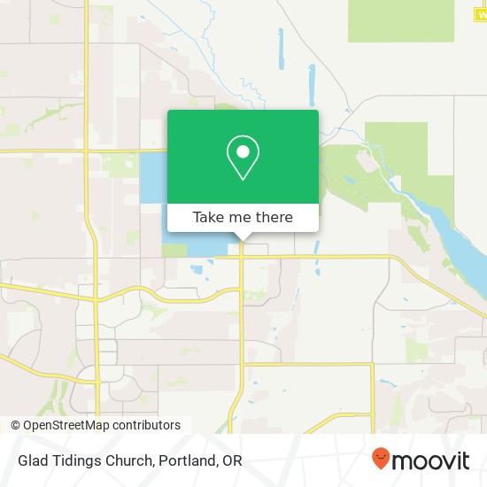 Mapa de Glad Tidings Church