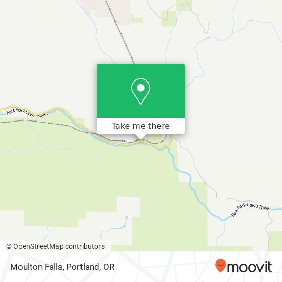 Mapa de Moulton Falls