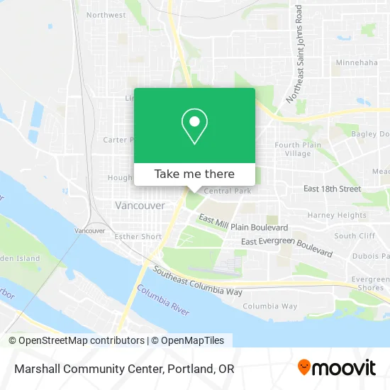 Marshall Community Center map