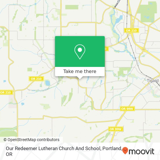 Mapa de Our Redeemer Lutheran Church And School