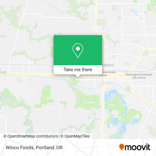 Winco Foods map
