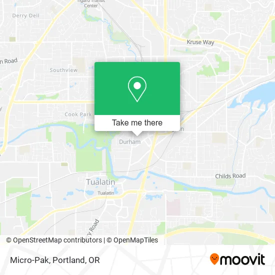 Micro-Pak map