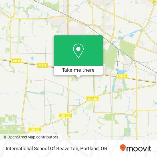 Mapa de International School Of Beaverton