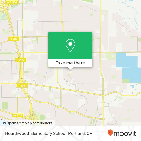 Hearthwood Elementary School map