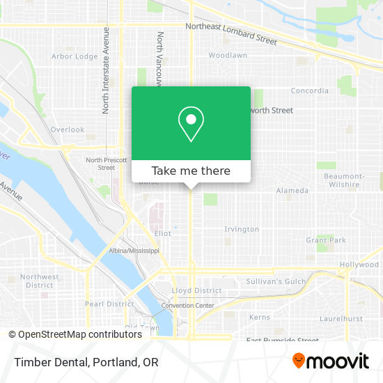 Timber Dental map