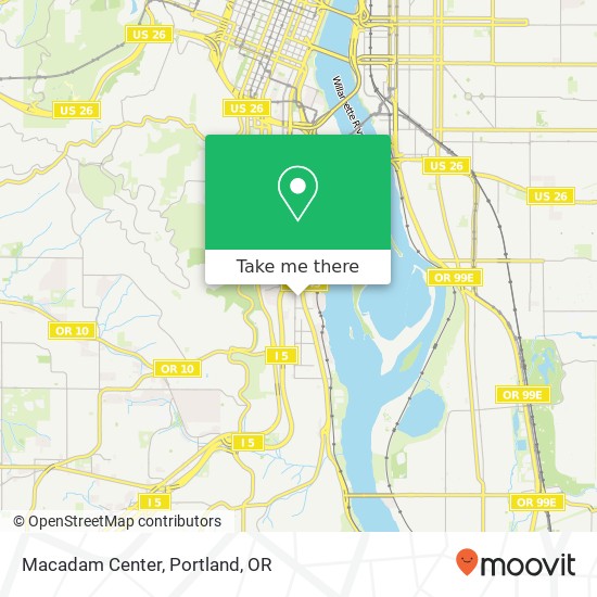 Macadam Center map