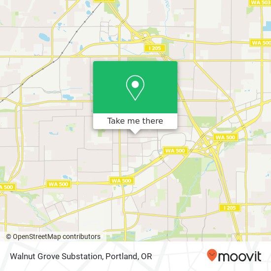 Walnut Grove Substation map