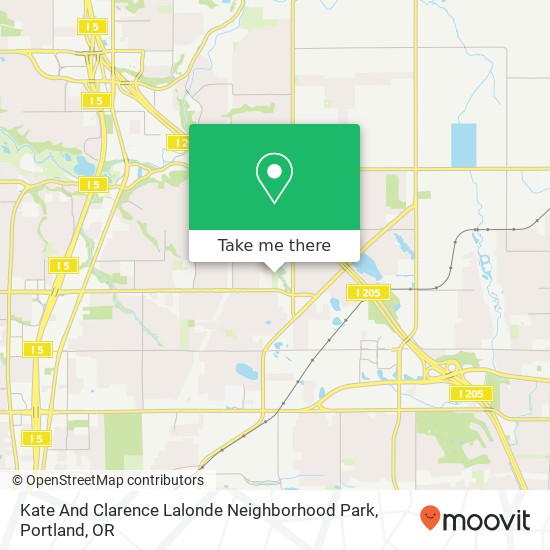Mapa de Kate And Clarence Lalonde Neighborhood Park