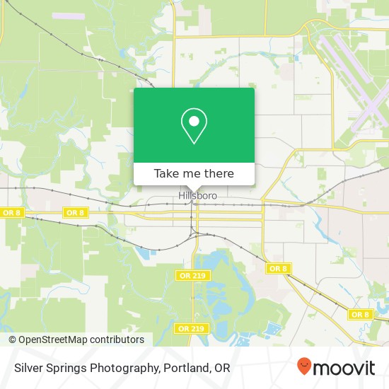 Mapa de Silver Springs Photography