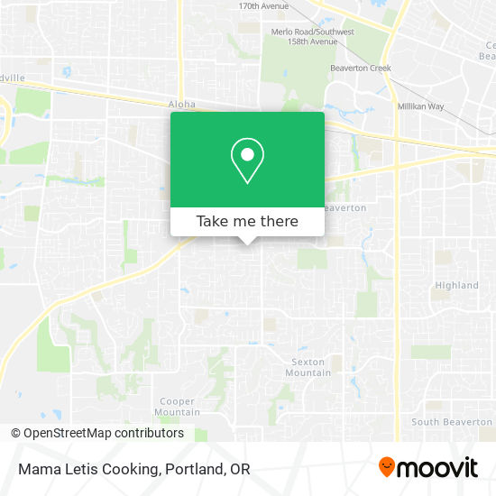 Mama Letis Cooking map