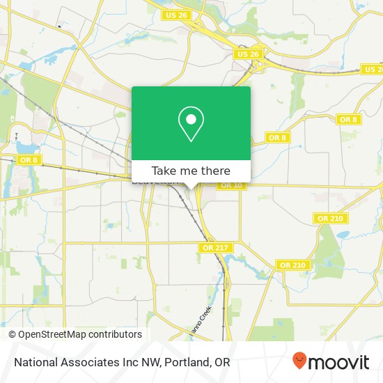 National Associates Inc NW map