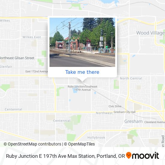 Mapa de Ruby Junction E 197th Ave Max Station