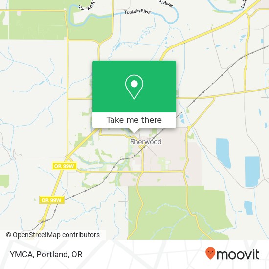 YMCA map