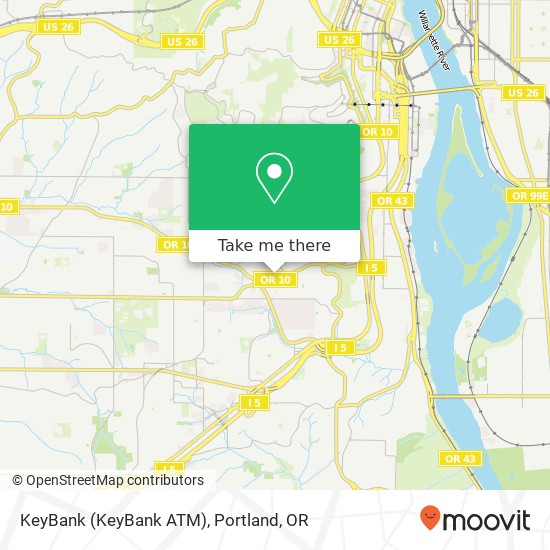 KeyBank (KeyBank ATM) map