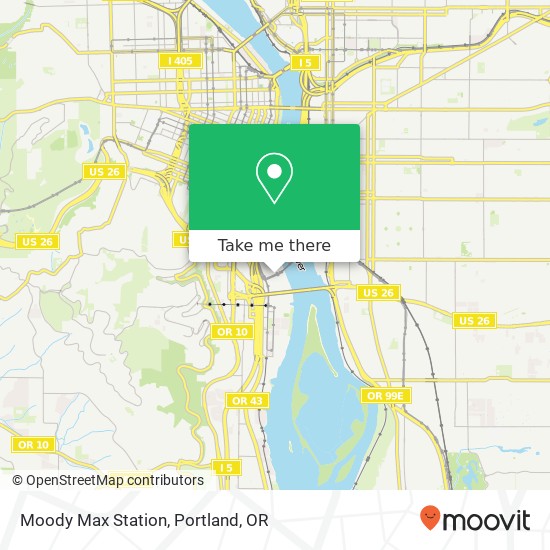Mapa de Moody Max Station
