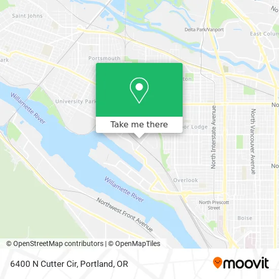 6400 N Cutter Cir map