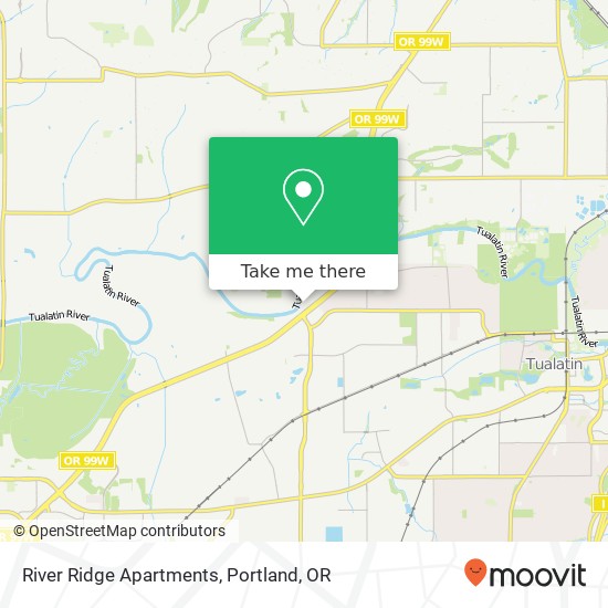 Mapa de River Ridge Apartments