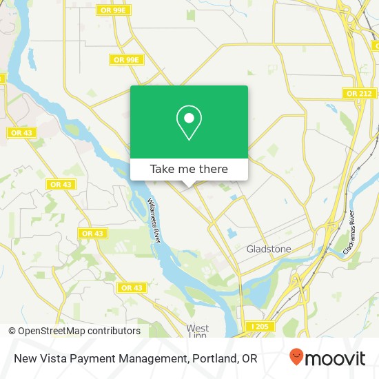 Mapa de New Vista Payment Management