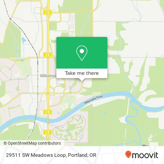 29511 SW Meadows Loop map