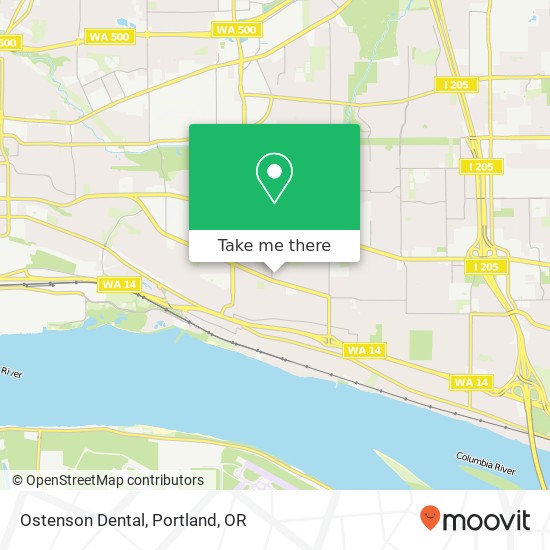 Ostenson Dental map