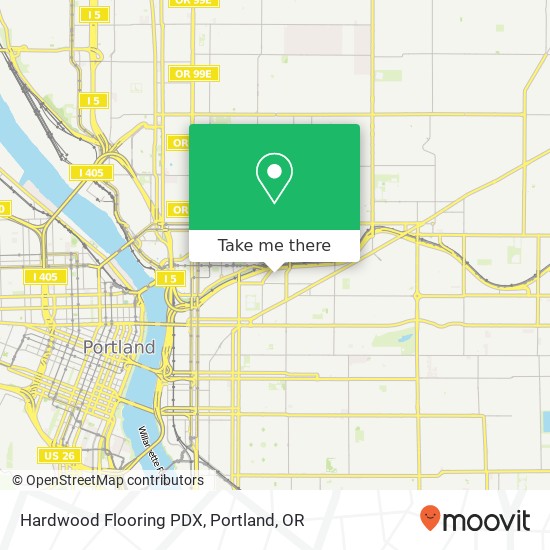 Mapa de Hardwood Flooring PDX