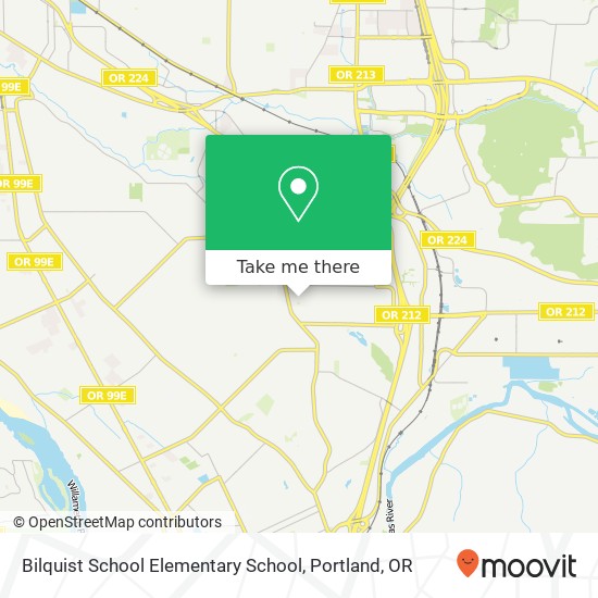 Mapa de Bilquist School Elementary School