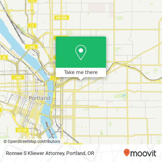 Mapa de Ronnee S Kliewer Attorney