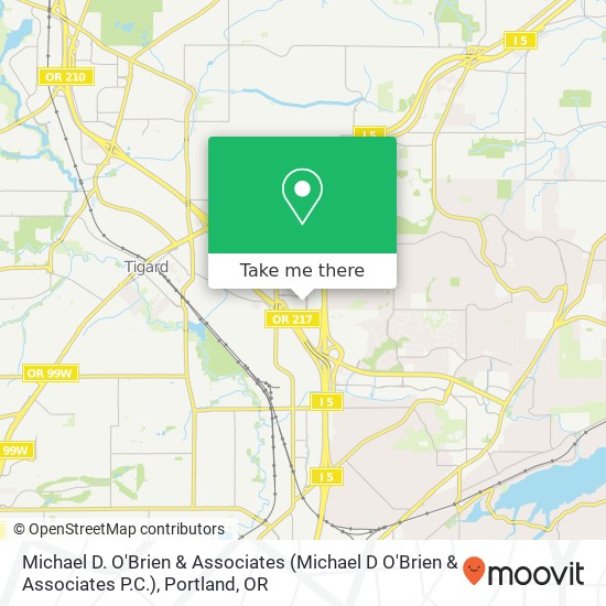 Michael D. O'Brien & Associates (Michael D O'Brien & Associates P.C.) map