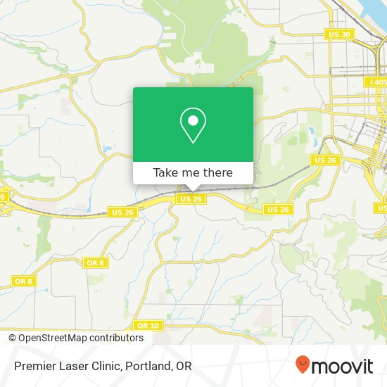 Premier Laser Clinic map