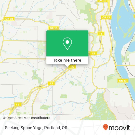 Mapa de Seeking Space Yoga