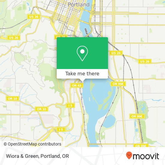 Mapa de Wiora & Green