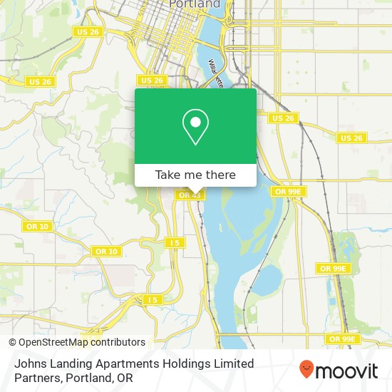 Mapa de Johns Landing Apartments Holdings Limited Partners