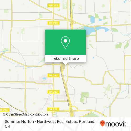 Sommer Norton - Northwest Real Estate map