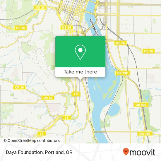 Daya Foundation map