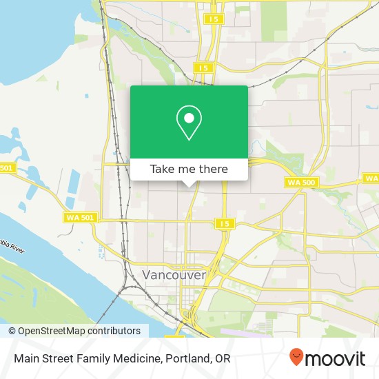 Main Street Family Medicine map