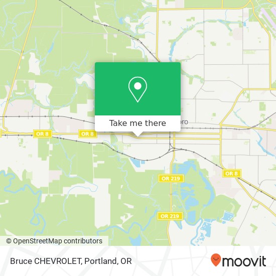 Bruce CHEVROLET map