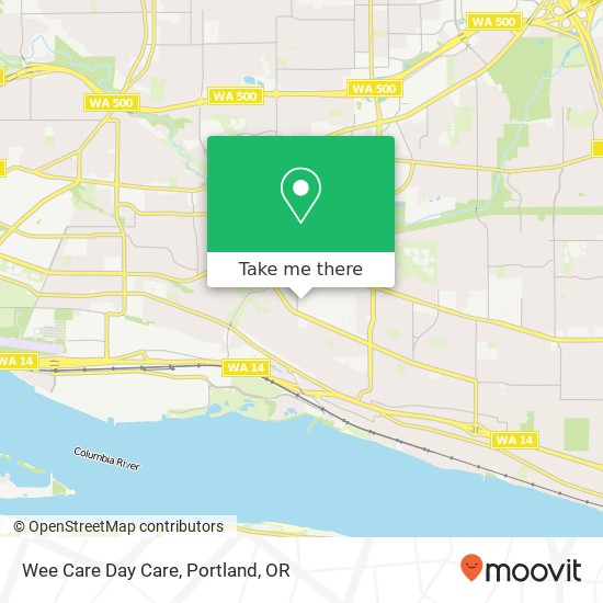 Wee Care Day Care map