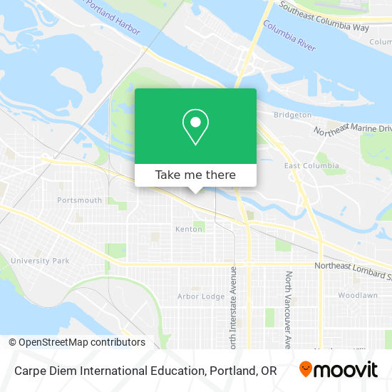 Mapa de Carpe Diem International Education