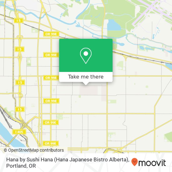 Hana by Sushi Hana (Hana Japanese Bistro Alberta) map