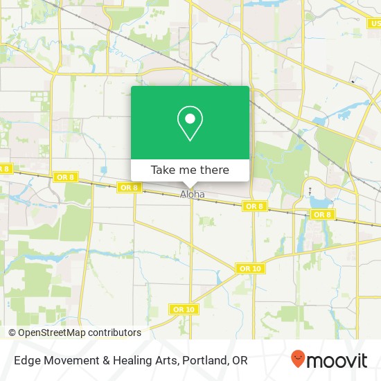 Edge Movement & Healing Arts map