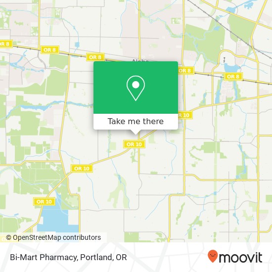 Bi-Mart Pharmacy map